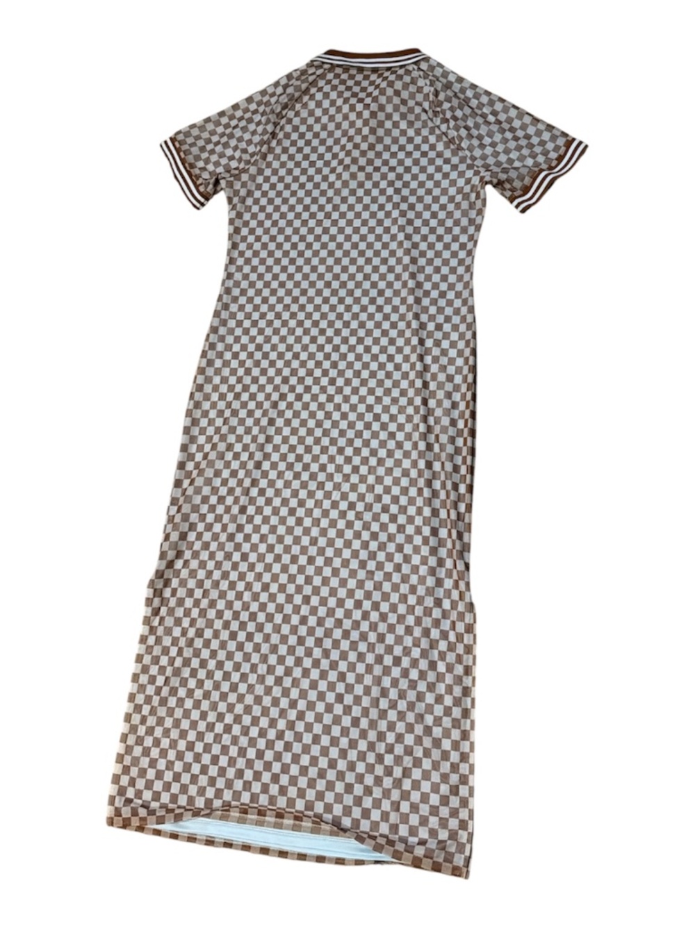 Tory Burch sport checkered mesh polo dress - Picture 2 of 6